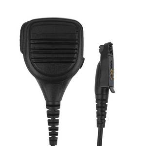 lot 2160 image: Pdflie IP56 Waterproof Radio Speaker Mic Shoulder Microphone for Motorola Ailunce Retevis NR30 GP328PLUS RT29 RB23 HD1 OEM PMMN4022A PMMN4022 Walkie Talkie
