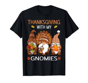 lot 6107 image: Port and company size L color gray Thanksgiving Women gnome Fall Leopard Turkey Men Girls T-Shirt
