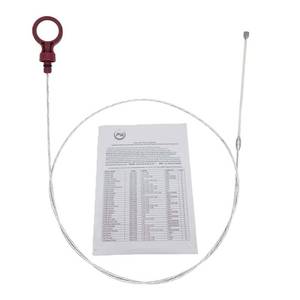 lot 6130 image: Automatic Transmission Dipstick for Chrysler Jeep Dodge - Level Tool with Directions Check auto Trans Fluid Oil Level -Dealer #s  8863B, 9336, 9336A, 42RLE, NAG1, 62TE 2.7 3.5 3.6 3.7 5.7 6.1 6.4