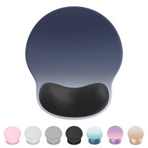 lot 6170 image: Laborio Ergonomic Mouse Pad with Wrist Rest, Large Mousepad(10.6 x 9), Wrist Support Mouse Mat with Non-Slip Base, Pain Relief for Laptop & Computer(Gradient Blue Black)