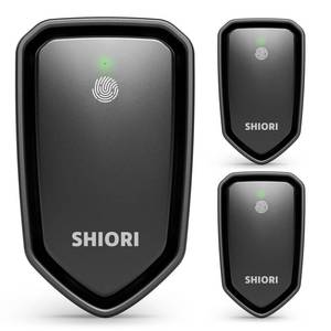 lot 6195 image: 3 pack SHIORI air purifier plug, Negative Ion Technology Air Ionizers Purifier For Home, Portable Air Filter Odor, Quiet Air Freshener for Smoke Smell, Bedroom, Office, Kitchen, Pets(Black)