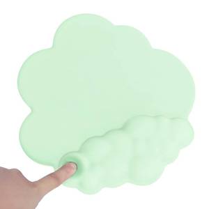 lot 6207 image: Cloud Mouse Pad with Wrist Rest Support, Ergonomic Gaming Mouse Pad Pain Relief, Portable Comfortable Mousepad Non-Slip Base Easy Cleaning, Back to School Accessories for Computer, PC, Office, Home