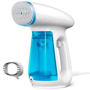 lot 7534 image: Bear Steamer for Clothes, 1300W Powerful Fast-Heating Handheld Garment and Clothes Steamer with Large 230ml Tank, Auto-Off Safety, Includes Brush, Perfect for Home and Travel Wrinkle Removal