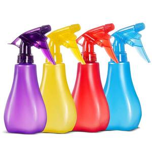 lot 7536 image: 8 Oz Empty Plastic Spray Bottles with Adjustable Nozzle - Durable Trigger Sprayer with Mist & Stream Modes - Refillable Sprayer for Taming Hair, Hair styling, Watering Plants, Showering Pets - 4 Pack