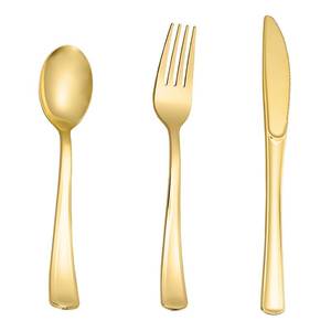 lot 7546 image: N9R 200PCS Plastic Silverware Set, Heavy Duty Spoons and Forks Silver Plastic Cutlery Including 100pcs Forks, 50pcs Spoons, 50pcs Knives, Disposable Silverware for Party,Wedding, and Everyday Use