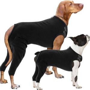 lot 8260 image: Nanaki Dog Wound Care Shirt, Leg Sleeves to Stop Licking Rear Leg and Abdomen, Surgery Suit for Female Spay, Onesie for Surgery Female, Surgical Recovery Suit Wound Heal Clothes