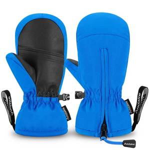 lot 8265 image: Andake Kids Ski Mittens Gloves Waterproof&Breathable Winter Warm Snow Gloves for Ages 1-10 Toddler Baby Girls and Boys(Blue,XS(Fits 5-8Y))
