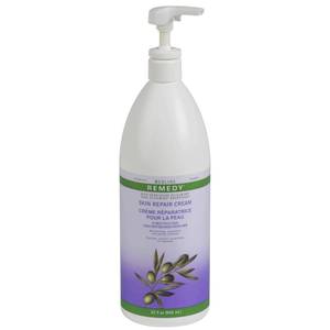 lot 8277 image: Medline Remedy Unscented Olivamine Skin Repair Cream and Body Lotion, 32 Fluid Ounce