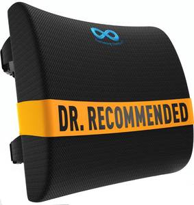 lot 13523 image: Everlasting Comfort The Original Lumbar Support Pillow - Improves Posture, Promotes Back Pain Relief - Superior Office Chair Back Support for Gaming and Desk Chairs - Lumbar Pillow for Car, Couch