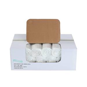 lot 13570 image: TYPLASTICS 33 Gallon Clear Trash Can Liners - 33 x 40 - High Density Garbage Bags - Case of 500 - Multipurpose for Office, Outdoor, Recycling, Industrial and Commercial