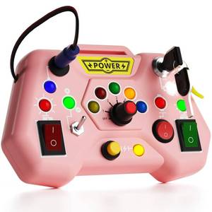 lot 14200 image: Toddler Busy Board With LED Light - Baby Game Sensory Toy,Light Switches Montessori Toy for 3 Year Old��Kids Educational Learning Activities Toys,Travel Toys and Birthday Gifts for 3 4 5 6 Boys Girls