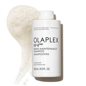 lot 14210 image: Olaplex N�. 4 FINE Bond Maintenance Shampoo Volumize & Strengthen  Gently Cleanse & Non Stripping  For Coily, Curly, Straight, and Wavy, 250 mL  8.5 Fl. Oz.