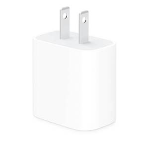 lot 14239 image: Apple 20W USB-C Compact Power Adapter Fast and Convenient Charging, Type C Wall Charger