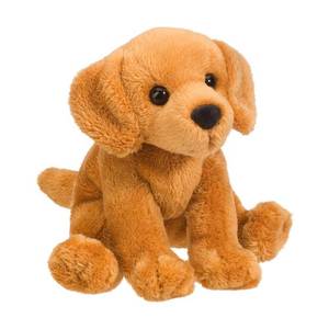 lot 14285 image: Douglas Gracie Golden Retriever Dog Plush Stuffed Animal  5-Inches Tall