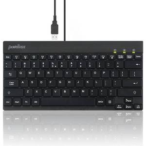 lot 14318 image: Perixx PERIBOARD-426 Wired Mini Low Profile Keyboard (Wired USB), US English Layout (11665)