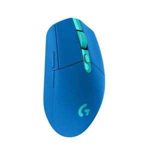 lot 14329 image: Logitech G305 LIGHTSPEED Wireless Gaming Mouse, Hero 12K Sensor, 12,000 DPI, Lightweight, 6 Programmable Buttons, 250h Battery Life, On-Board Memory, PCMac - Blue