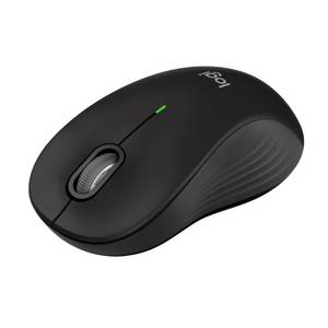 lot 14341 image: Logitech Signature M550 L Full Size Wireless Mouse - for Large Sized Hands, 2-Year Battery, Silent Clicks, Bluetooth, Multi-Device Compatibility - Black