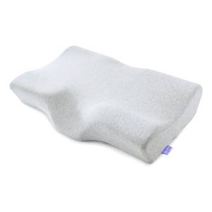 lot 15187 image: C CUSHION LAB Extra Dense Ergonomic Cervical Pillow for Firm Neck Support - Orthopedic Contour Pillow for BackSide Sleeper Neck Relief, CertiPUR��US Memory Foam Pillow with Organic Cotton Cover