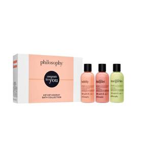 lot 2005 image: philosophy 3-pc. congrats shower gel gift set