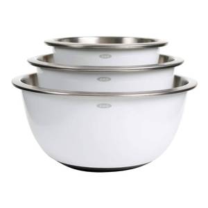 lot 2020 image: OXO Good Grips 3-Piece Stainless-Steel Mixing Bowl Set