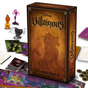 lot 2049 image: Ravensburger Disney Villainous - Evil Comes Prepared - Strategy Board Game - Play as Stand-Alone, or with Other Villainous Games - with Scar, Ratigan, and Yzma - 2019 Toy of The Year Award - Ages 10
