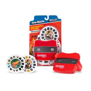 lot 2075 image: Classic View-Master - Metallic Viewfinder With 2 Reels Included - STEM, Retro, Nature Learning Toy for Kids and Adults, Toddlers, Ages 3