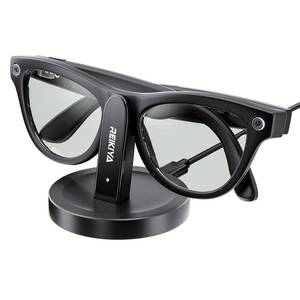 lot 2103 image: REIKIYA Charging Stand for Ray-Ban Meta Smart Glasses, Portable Charging Dock for Wayfarer, Headliner, Skyler with 3.3 ft USB-C Cable, Charger for Meta Glasses RayBan, RayBan Meta Accessories