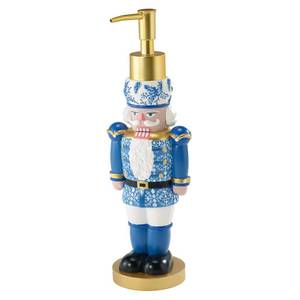 lot 2476 image: Avanti Linens - Lotion PumpSoap Dispenser, Guest Bathroom Essentials, Christmas Home Decor (Nutcracker Trellis Collection)