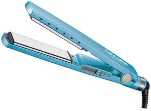 lot 3335 image: Does not havw the iron plates, see photos - BaBylissPRO Nano Titanium Ionic Flat Iron Hair Straightener, 14 Hair Straightener Iron for Smooth, Shiny, Frizz- Free Hair and All Hair Types
