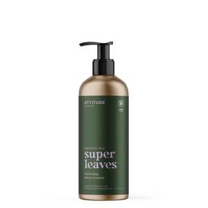 lot 6172 image: ATTITUDE Liquid Hand Soap, EWG Verified, Plant and Mineral-Based, Vegan Personal Care Products, Peppermint and Sweet Orange, 16 Fl Oz