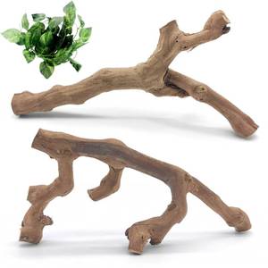 lot 6181 image: VCEPJH Snake Climbing Branch, 2Pcs Reptile Wood Natural Cork Log Tank Accessories Tree Trunk for Chameleon Bearded Dragon Gecko Snake Frog Spider