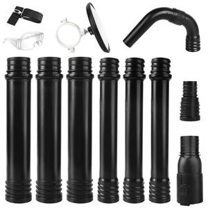 lot 9421 image: Zipcase Gutter Cleaning Kit - 9.25 ft Safe, with Reflector, Ground-Level Leaf Blower Gutter Attachment Compatible with EGO 530CFM  580CFM  575CFM  650CFM 615CFMLBX6000 Leaf Blowers