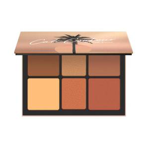 lot 10141 image: Smashbox The Cali Contour Palette  Six-Shade Contour Kit with Highlighter, Bronzer and Blush to add Dimension  Glow, 0.69 Ounce, Medium to Dark