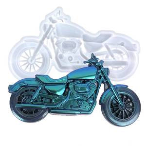 lot 10154 image: Wehous Unique Motorcycle Silicone Mold 3D Cool Motorcycle Resin Mold Epoxy Mold Vintage Wall Hanging Home Decor Motorbike Silicone Molds for Cake Fondant Chocolate Car Vehicle Craft Resin Accessories