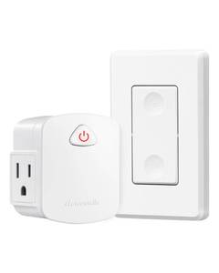 lot 10210 image: DEWENWILS Remote Control Outlet Wireless Wall Switch, 15A1875W Wireless Light Switch, Remote Plug Outlet for Lamps, Christmas Decoration, Appliance, 100 FT Range, No Wiring Needed, ETL Listed