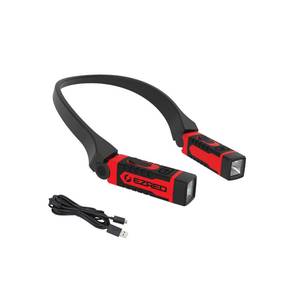 lot 10217 image: EZRED ANYWEAR Rechargeable Neck Light for Hands-Free Lighting - NK15, Perfect Light for Mechanics, Camping, Hunting, DIY Projects, Reading