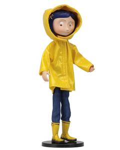 lot 10245 image: Coraline Bendy Doll in Rain Coat