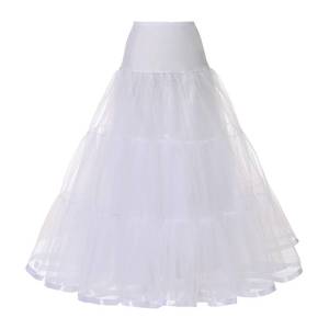 lot 12035 image: Kumeng Womens Ankle Length Petticoats Long Plus Size Wedding Slips Crinoline Underskirt for Prom Evening Wedding Dress