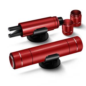 lot 12043 image: EDEN LIFE Car Window Breaker and Seatbelt Cutter 2 Pack, 2-in-1 Car Safety Hammer, Multifunctional Auto Glass Breaker, Portable Emergency Rescue Tool for Automotive Accidents