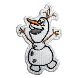 lot 4195 image: pipomama Cute Olaf Iron On Patches for Clothing Embroidered Applique Patch Badge Sew On Emblem DIY Craft