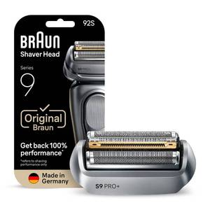 lot 4205 image: Series 9 Mens Electric Shaver Head ORIGINAL Replacement Blade, Silver 92S