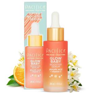 lot 4224 image: Pacifica Vitamin C Serum for Face �� Glow Baby Brightening Facial Serum with Glycolic Acid �� Vitamin C Booster Skin Care, Dark Spot Corrector, Vegan Skincare for Glowing Skin, Dermatologist Tested