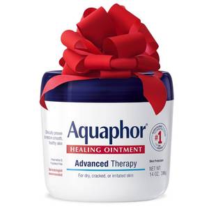 lot 4239 image: Aquaphor Healing Ointment, Advanced Therapy Skin Protectant, Multi-Purpose Healing Ointment and Body Moisturizer, Holiday Gifts for Self Care, 14 Oz Jar