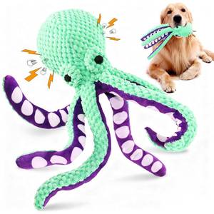 lot 4244 image: Fuufome Large Squeaky Dog Toys- Plush Dog Toys with Soft Fabric for Small, Medium, and Large Dogs Daily Companionship, Training Reward Gift