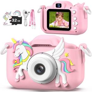 lot 4245 image: Masterbee Childrens Camera Toys for Girls & Boys, 3-12 Years - 1080P HD Video Kids Digital Camera - Perfect for Christmas & Birthday Gifts