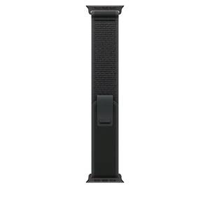 lot 4248 image: Apple Watch Band - Trail Loop (49mm) - Black with Black Titanium Finish - ML