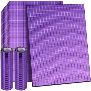 lot 4268 image: Self-Adhesive Disco Mirror Tiles Mosaic Tiles for DIY Craft Projects, 5 x 5 mm(Purple,7200 Pieces)