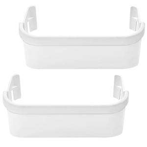 lot 5155 image: AMI PARTS 240351601 Refrigerator Freezer Door Bin Side Frame Fit for Ken-more Frigi-daire freezer door shelf replacement Replaces 240351607 891154 AP2115974 PS430027 AH430027 EAP430027 (2 Pack)