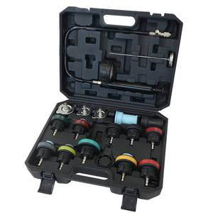 lot 5217 image: DKwoeshg Coolant Pressure Tester Kit, Universal Radiator Pressure Test Pump with Adapters, Cooling System Leak Detector for Car Truck SUV, Fit for BMW Ford Toyota Honda VW Audi