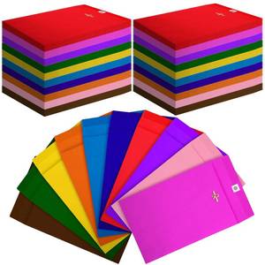 lot 15279 image: Colarr 300 Pcs 6x9 Clasp Envelopes 28lb Manilla Envelopes Heavy Duty Clasp and Gummed Closures Colored Kraft Catalog Envelopes for Office Business Home(Multicolor) missing some, probably around 150